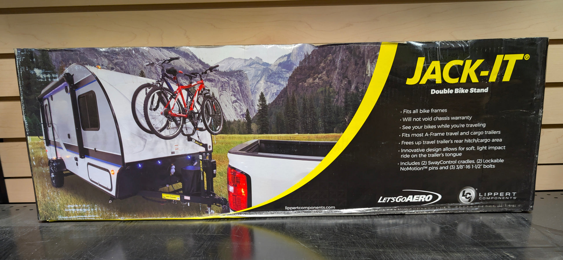 Jack-It™ 2-Bike A-Frame RV Bike Rack