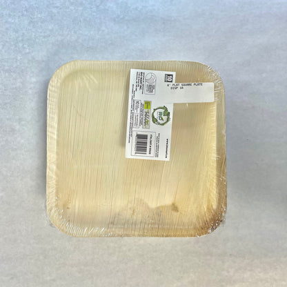 Areca Palm Leaf Square Plate